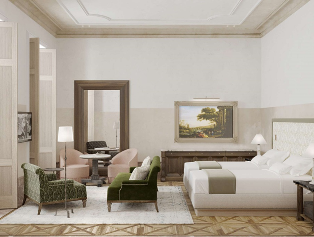 Mandarin Oriental, Rome - Rooms Rendering