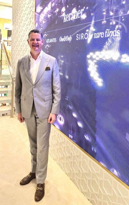 Tom Roelens, Managing Director of Atlantis The Royal during ATM 2024 in Dubai