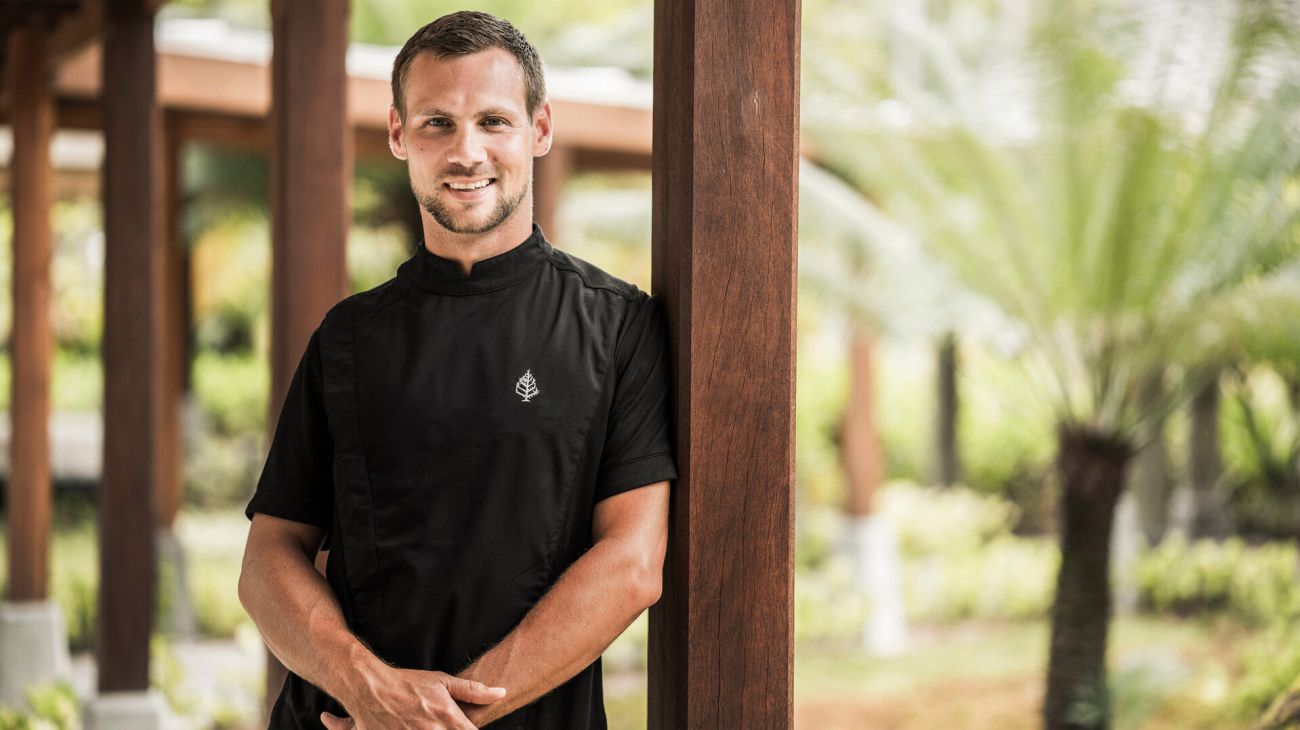 Olivier Barr, newly appointed chef at Four Seasons Resort Mauritius at Anahita