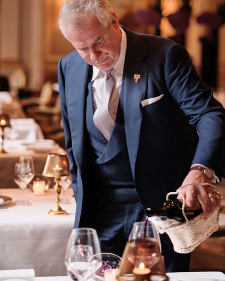 Award-wining sommelier Eric Beaumard