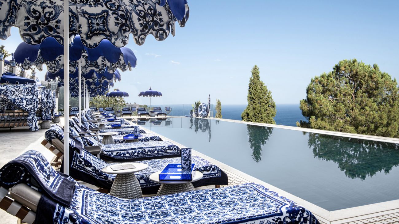 The unmistakable signature of Dolce&Gabbana returns to the San Domenico Palace, Taormina, A Four Seasons Hotel