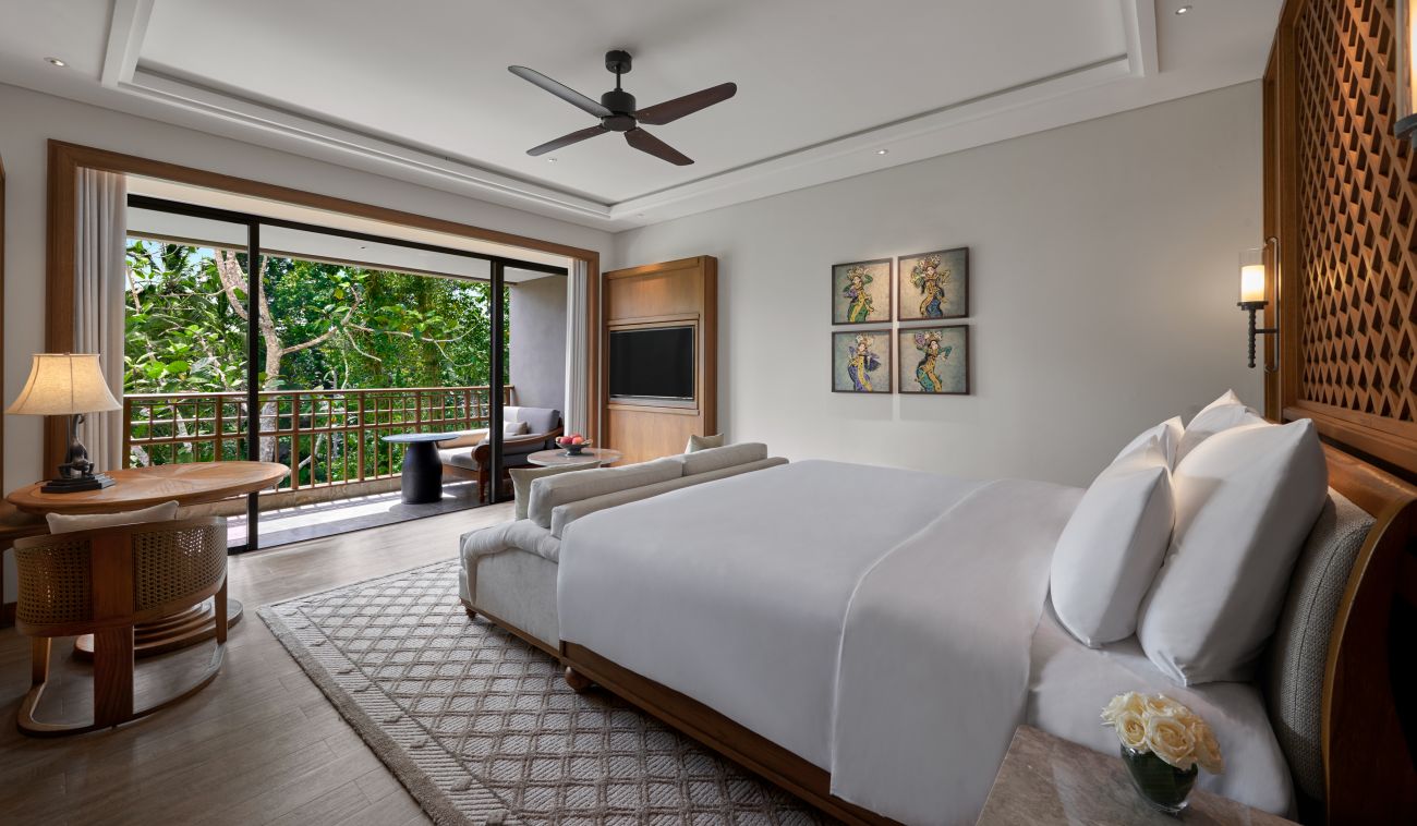 Anantara Ubud Bali Resort - Forest View Suite Bedroom