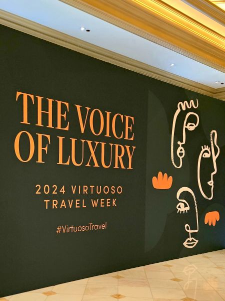  La Voix du Luxe , le thme de la Virtuoso Travel Week 2024, Las Vegas, tats-Unis