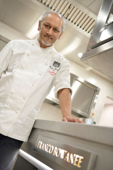 Le chef Franco Bowanee