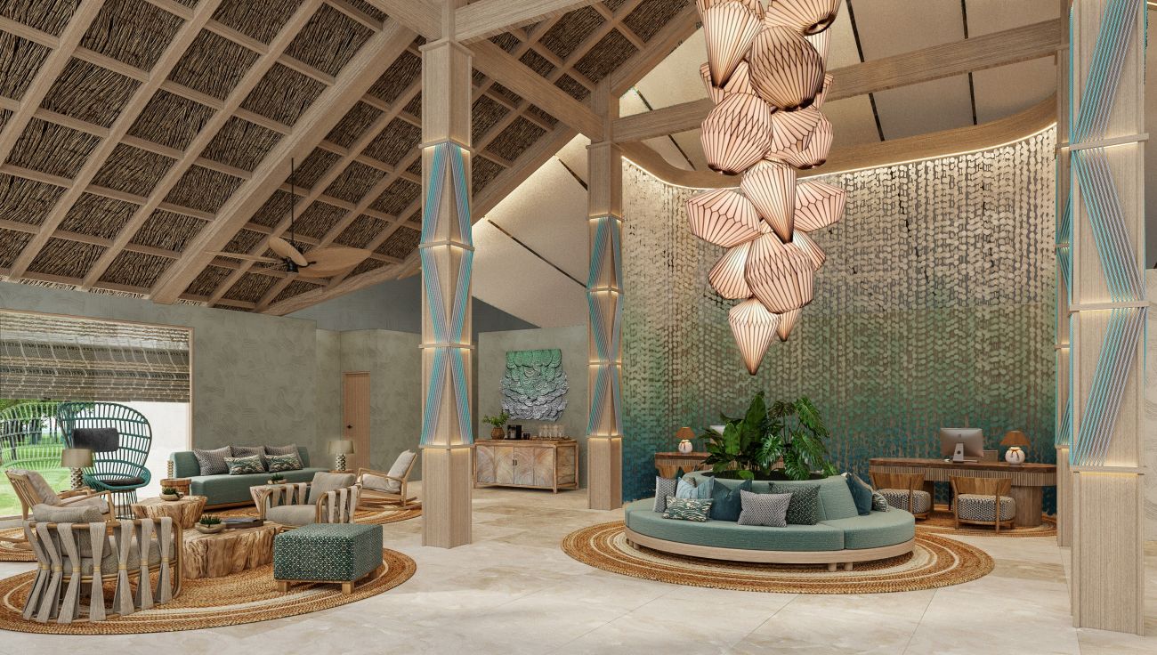 NH Collection Maldives Reethi Resort - Reception Rendering