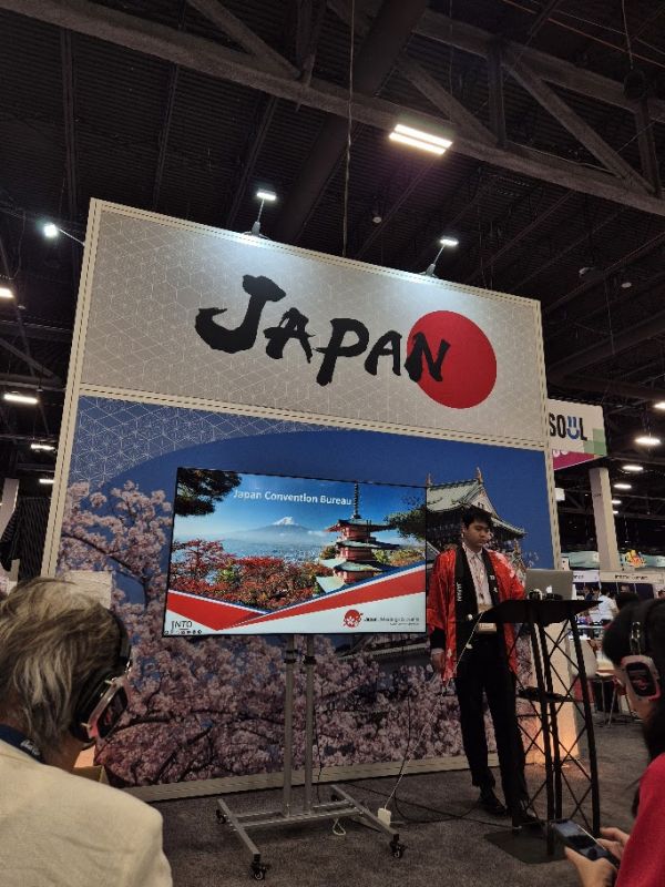 Imex America Japan stand