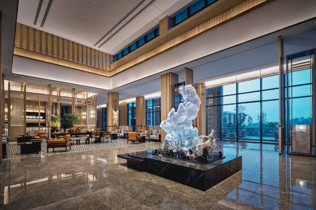 Lobby at Hyatt Regency Huangshan Hengjiangwan