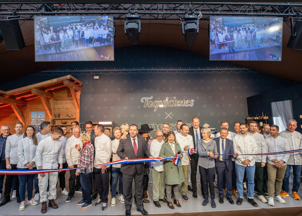 Inauguration de la 7e dition de Toquicimes, le festival de la cuisine de montagne,  Megve