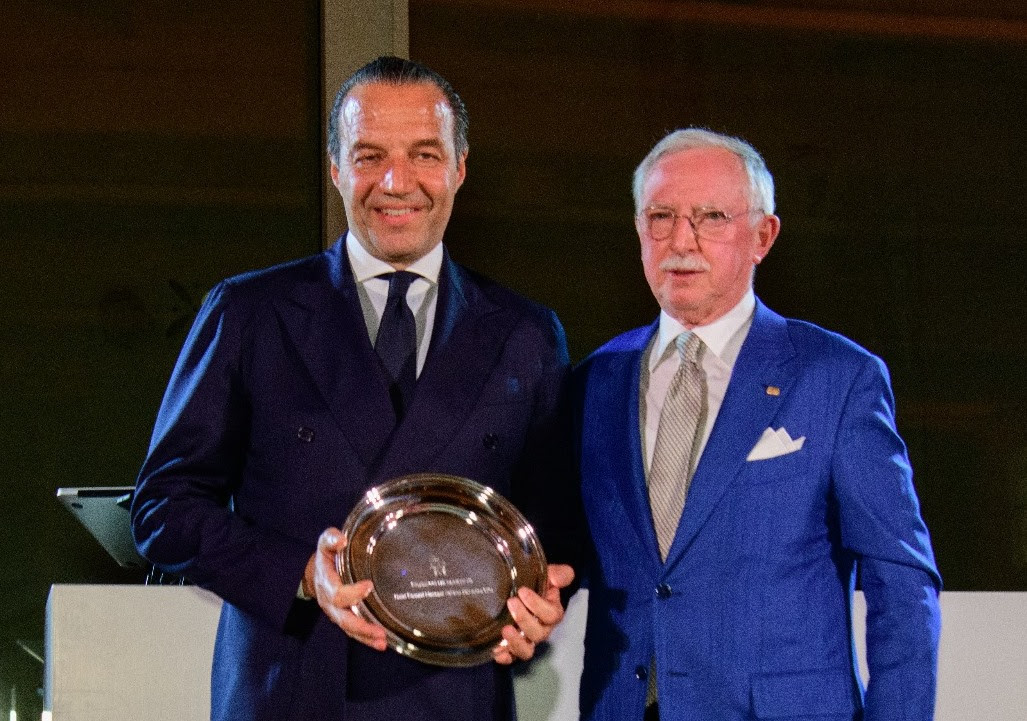 Giuseppe De Martino GM The St. Regis Roma and Ezio A. Indiani,  National Delegate EHMA Italia