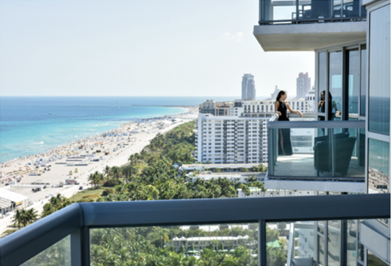 South Beach aux premires loges