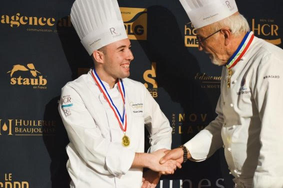 Victor Limoges gagnant de la Finale Nationale du Concours Jeunes Talents Chefs de Demain