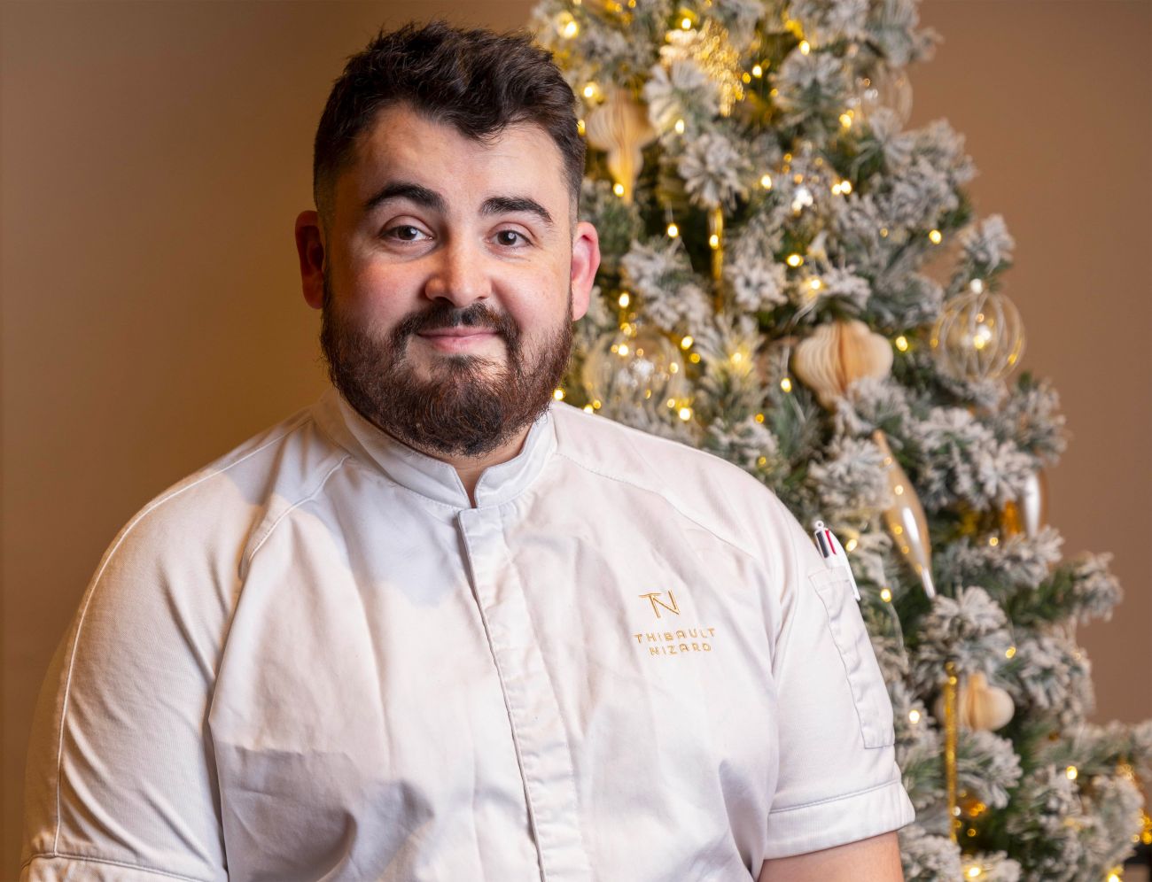 Le nouveau chef de L'Auberge des Templiers Thibault Nizard