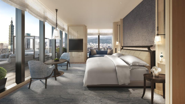 Capella Taipei (Q1 2025) guestroom render