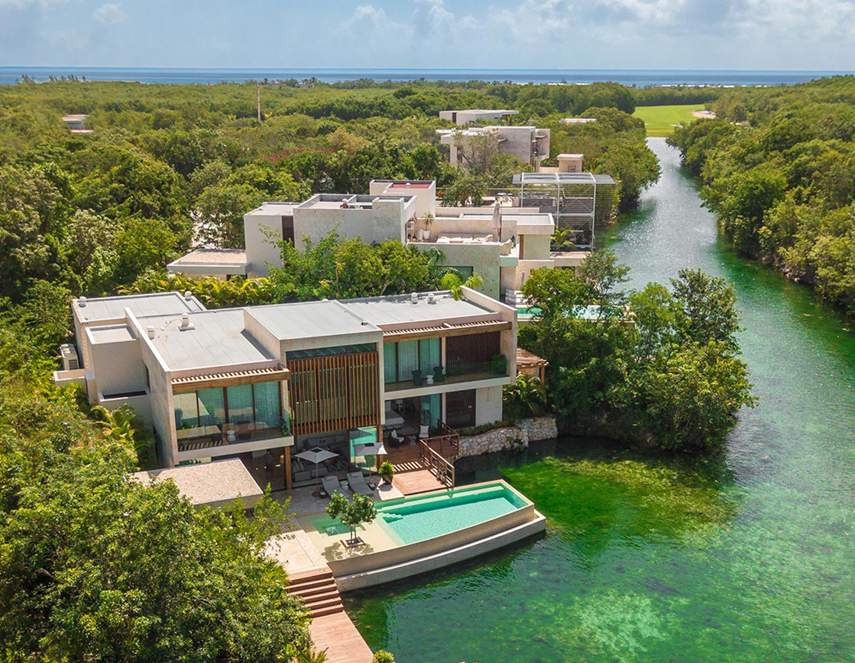 suites lgantes du Rosewood Mayakoba perches sur leau ou niches dans la jungle