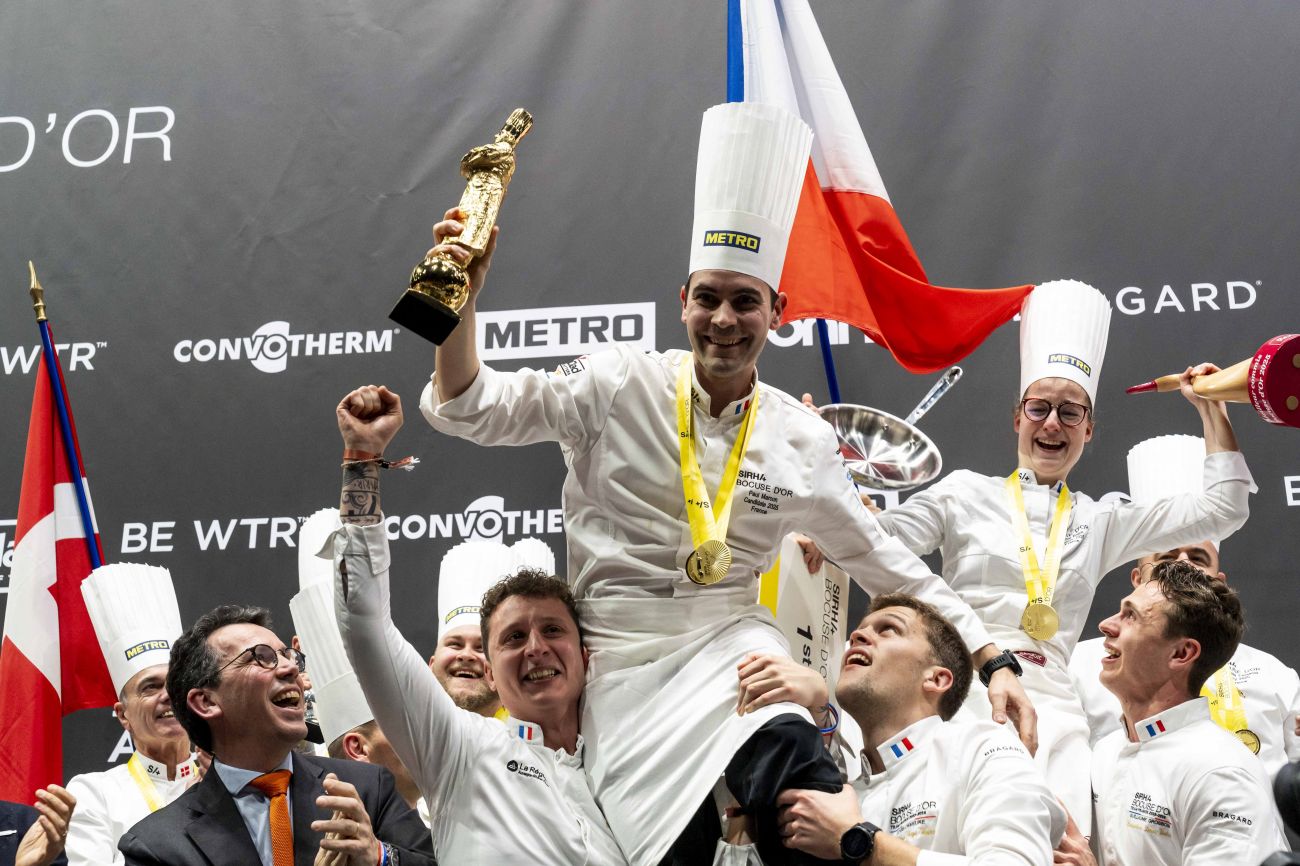 La France reprsente par Paul Marcon et sa commis Camille Pigot a remport ldition 2025 du Bocuse dOr