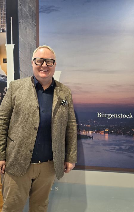 Chris K. Franzen, Managing Director, Brgenstock Lake Lucerne Resort, during the ILTM Cannes 2024 