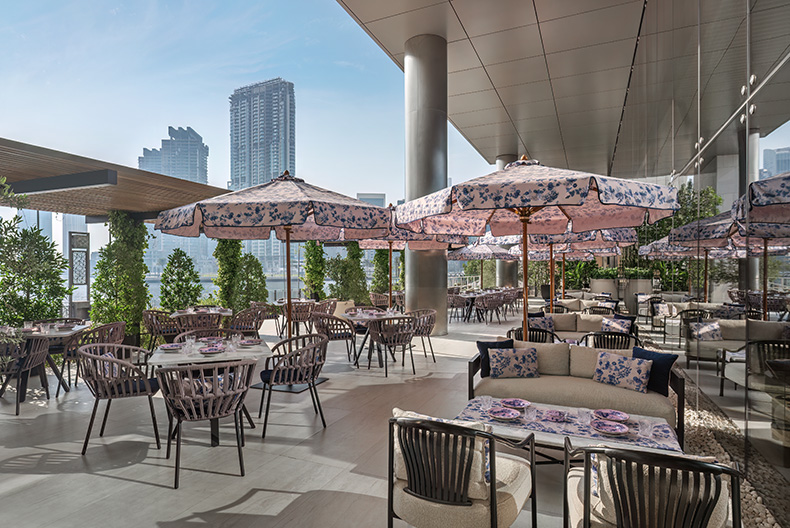 The St. Regis Downtown Dubai Ginori Terrace