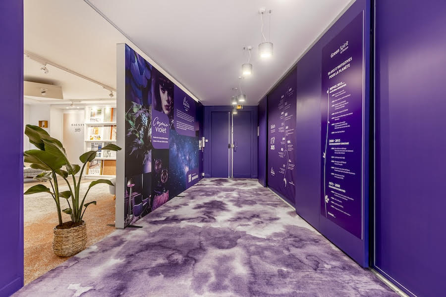 Cosmic Violet, la couleur 2025 de Balsan