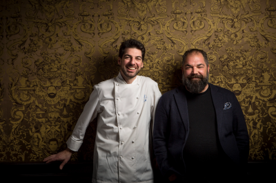 World-renowned chefs : Massimiliano and Raffaele Alajmo