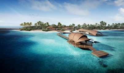 Hyatt Regency Samarafushi Maldives Arrival Experience Rendering