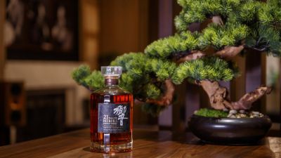 The Suntory Room can be reserved for private whiskey tastings, intimate cocktail parties featuring food pairings curated in partnership with the hotel's culinary team