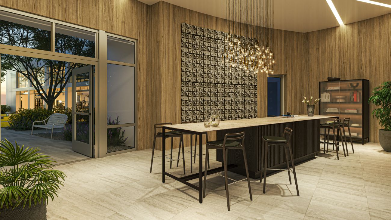 Ariva Luxury Residences-Clubhouse Lobby