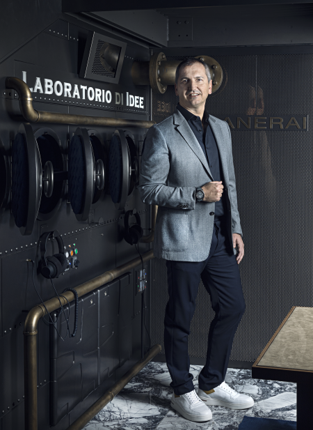 Alessandro Ficarelli, Chief Marketing Officer at Panerai, part of the Richemont Group