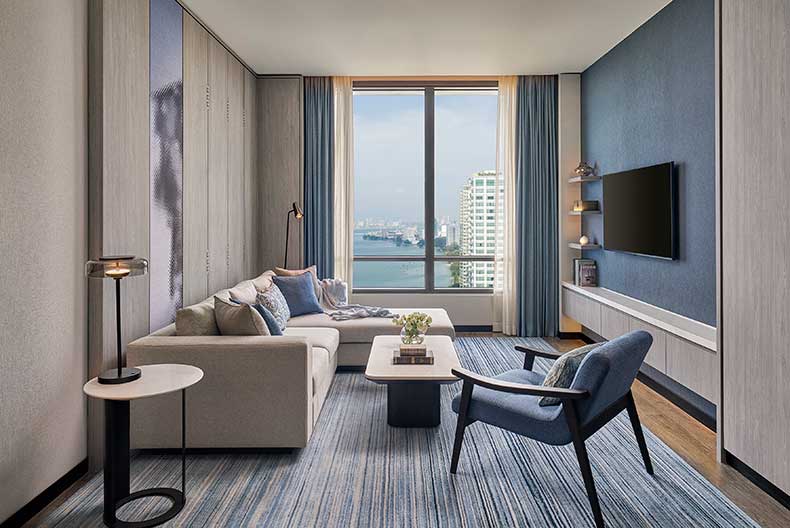 Marriott Executive Apartments Penang -Living Room