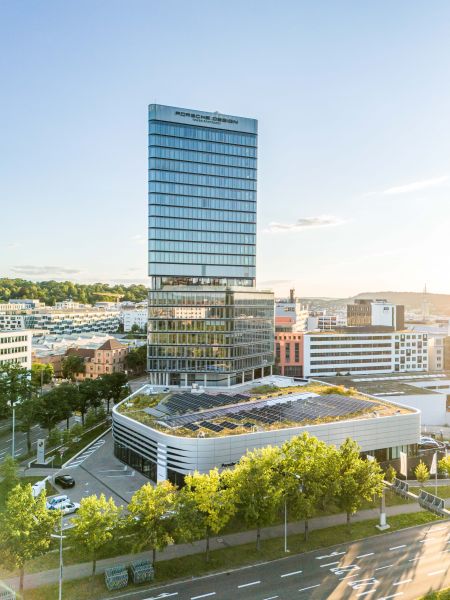 Radisson Blu Hotel at Porsche Design Tower Stuttgart - Exterior