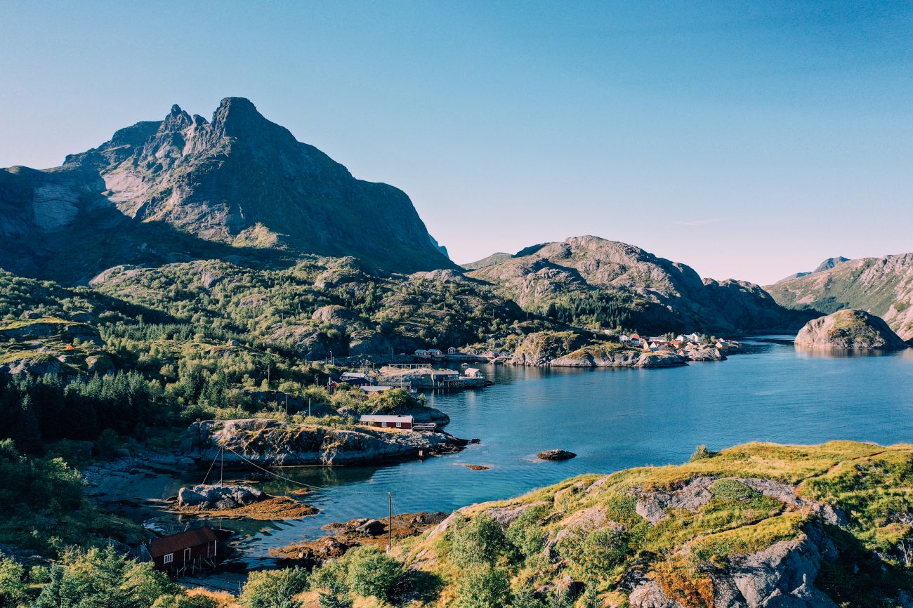 Scenery in Lofoten