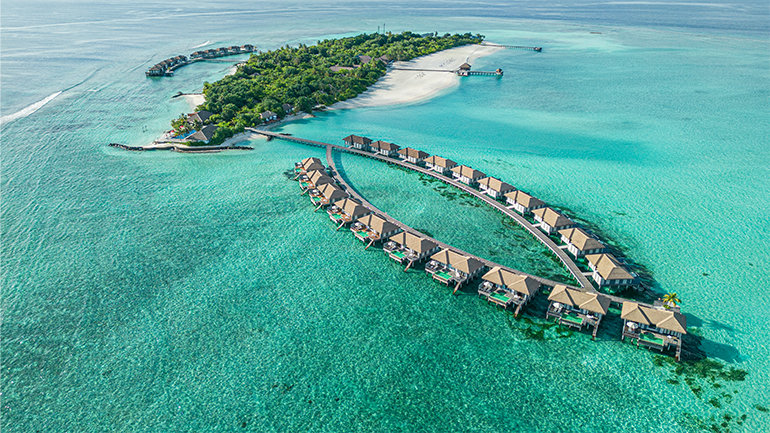 Noku Maldives, Vignette Collection - Aerial island view