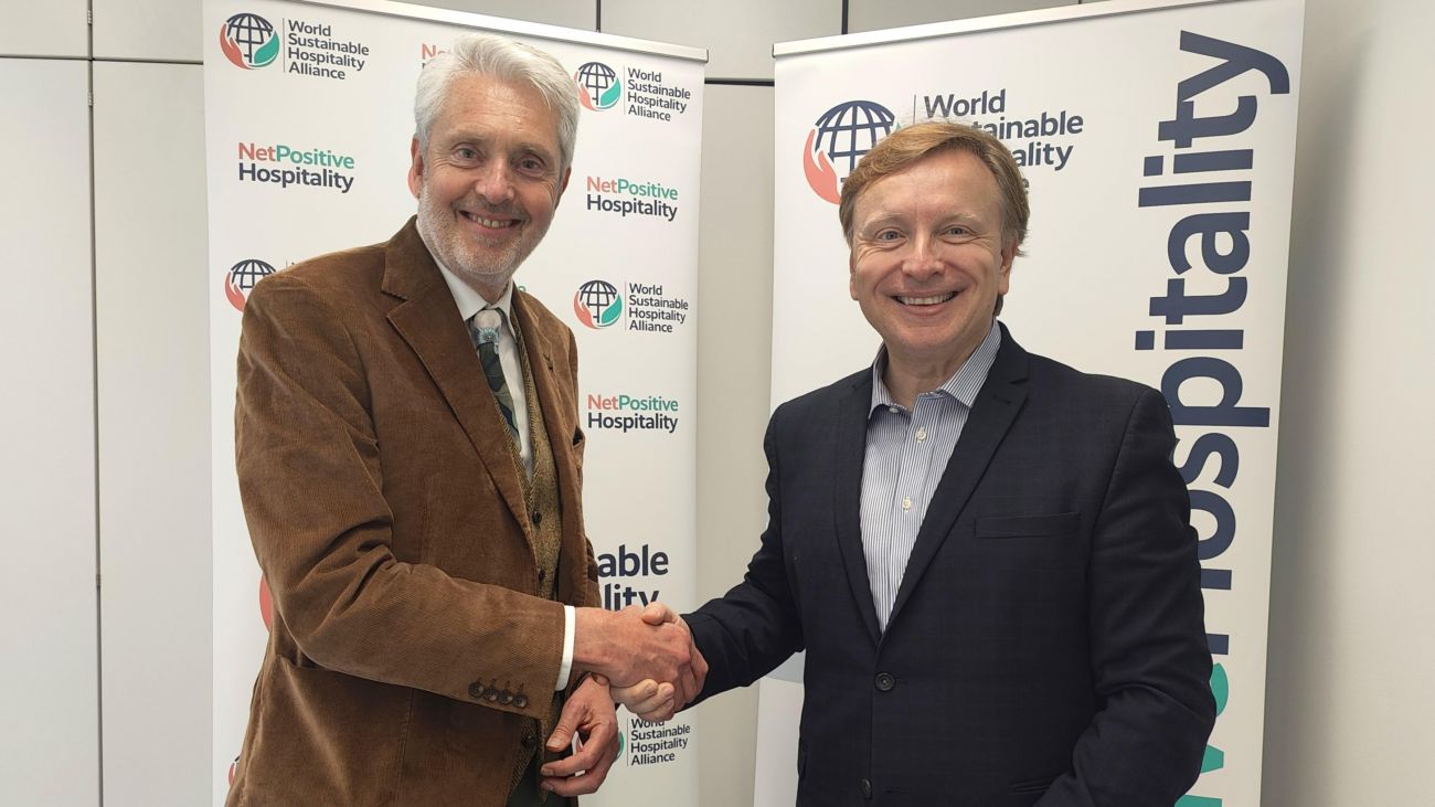 Pictured left to right, Dr Christopher Warren, Chief Scientific Officer & Founder of WISE Sustainability and  CEO of the Alliance, Glenn Mandziuk