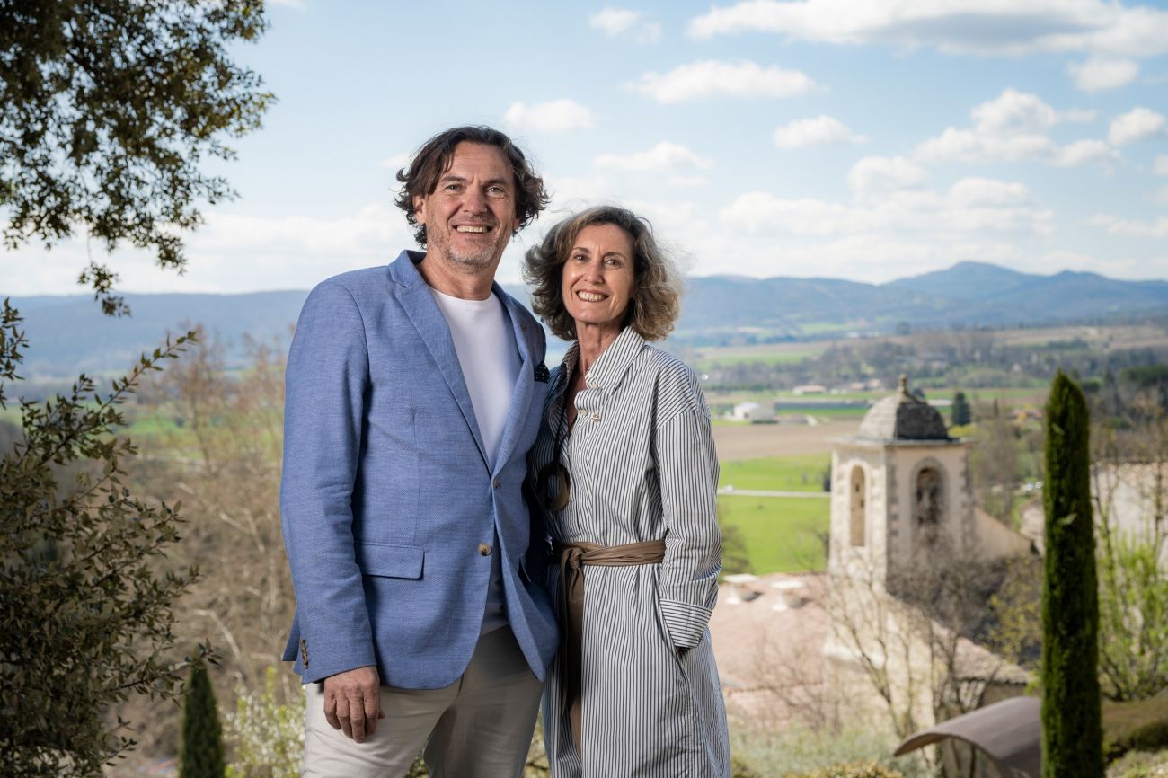 Fabien and Valrie Piacentino, the couple behind Le Couvent des Minimes 