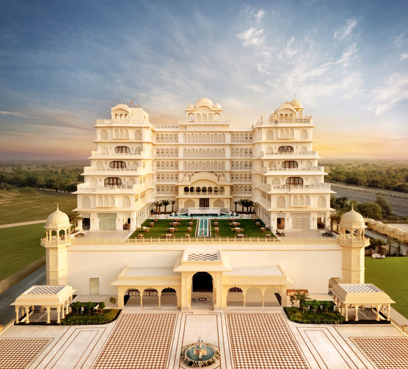 Anantara Jewel Bagh Jaipur Hotel -  Exterior Facade