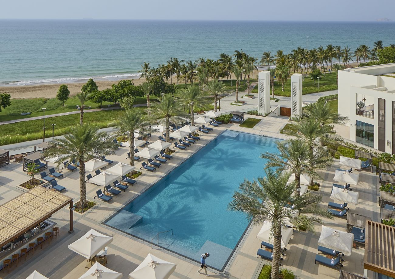 Piscine extrieure au Mandarin Oriental, Muscat  Oman