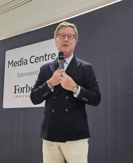 Sbastien Bazin, Accor group Chairman and CEO, during ILTM Cannes 2024