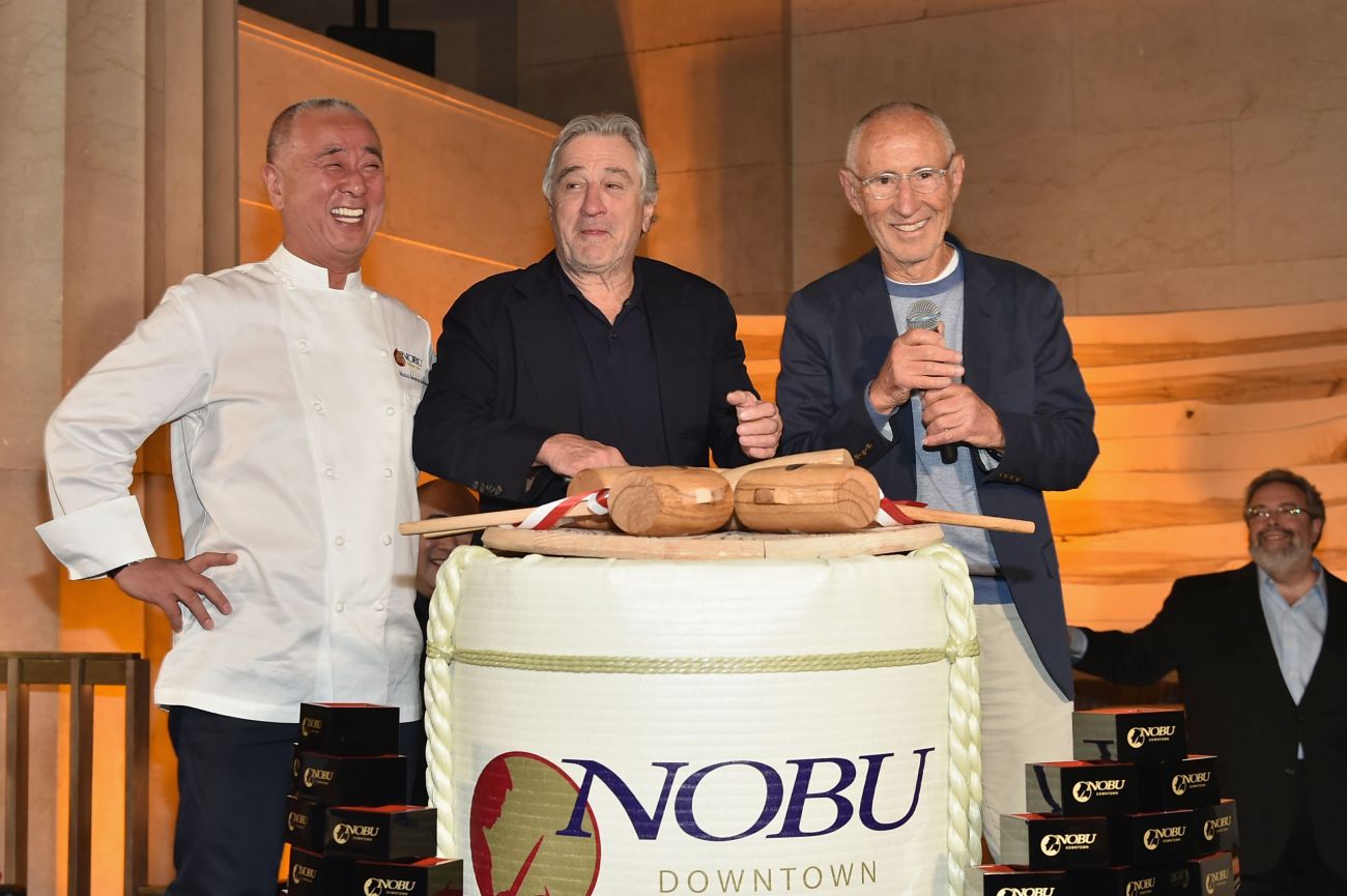 Nobu Matsuhisa, Robert de Niro and Meir Teper