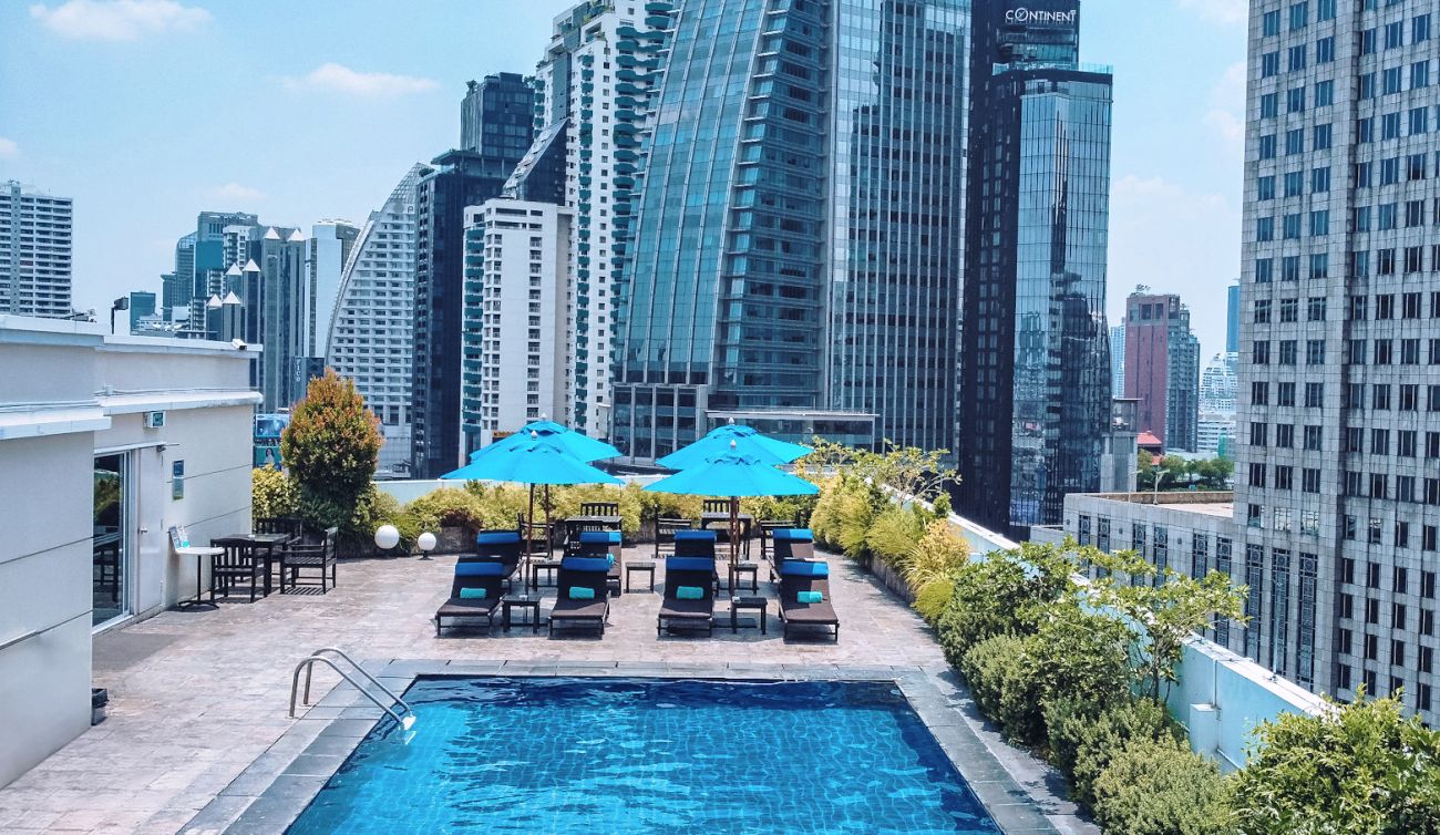 Rooftop Pool at NH Bangkok Asoke