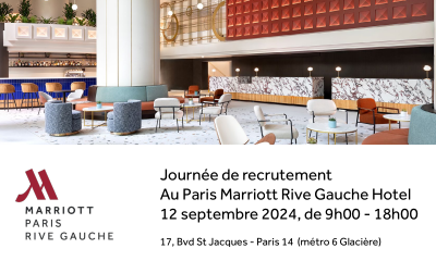 Journe de recrutement au Marriott Rive Gauche