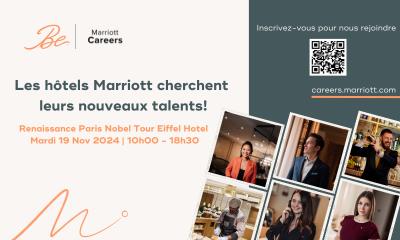 Journe de recrutement de 8 htels Marriott International  Paris